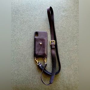 Bandolier Hailey Slide Slot Leather -IPHONE XR